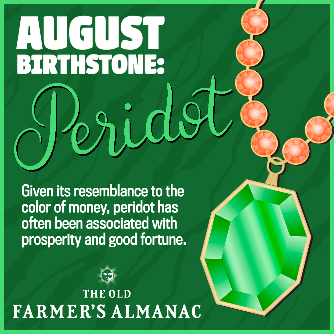 Peridot on sale birthstone meaning